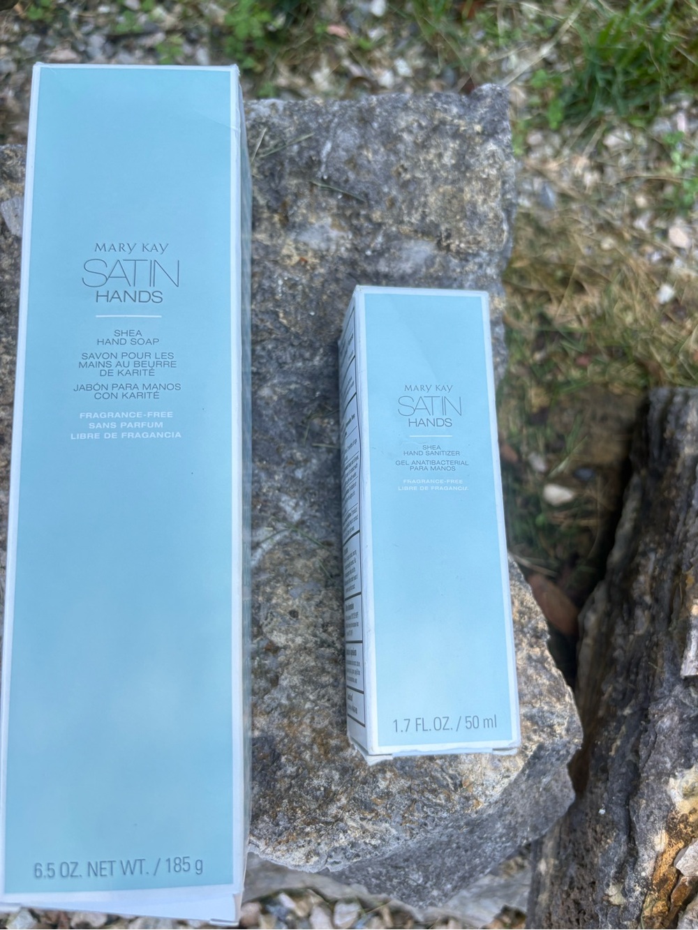 NEW Mary Kay Satin Hands Shea Hand Care Set Soap